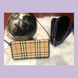 Authentic Burberry Nova Check Shoulder Bag